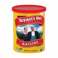 Newman's Own Organics - Raisins - Case of 12 - 15 oz.