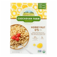 Cascadian Farm Organic Cereal - Honey Nut Os - Case of 12 - 9.5 oz.