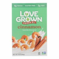 Love Grown Foods - Cereal Power Os Cinnamon - Case of 6 - 9 oz.