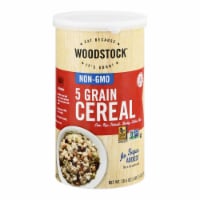 Woodstock Non-GMO 5 Grain Cereal - Case of 12 - 18.5 oz.