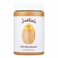 Justin's Nut Butter Peanut Butter - Honey - Case of 12 - 16 oz.