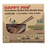 Star Anise Foods Soup - Brown Rice Noodle - Vietnamese - Happy Pho - Shiitake Mushroom