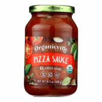 Organicville - Pizza Sauce Gluten Free - Case of 6-15.5 oz.