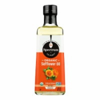 Spectrum Naturals High Heat Refined Organic Safflower Oil - Case of 12 - 16 Fl oz.