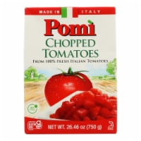 Pomi Tomatoes - Tomatoes Chopped - Case of 12 - 26.46 oz.
