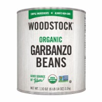 Woodstock Organic Garbanzo Beans - Case of 6 - 110 oz.