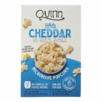 Quinn White Cheddar and Sea Salt Microwave Popcorn