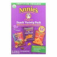 Annie's™ Homegrown Snack Pack - Organic - Variety - 12Ct - Case of 6 - 12 count