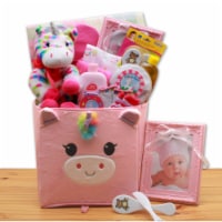 Dainty Tails New Baby Unicorn Gift - baby girl gifts - new baby gift basket