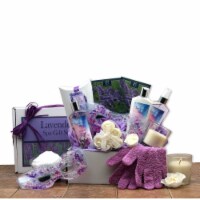 Lavender Sky Spa Gift Box - spa baskets for women gift