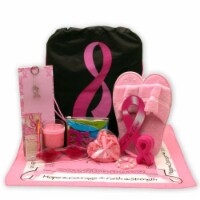 Show You Care-Be Aware Breast Cancer Gift tote - spa baskets for women gift - cancer gift