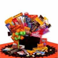 Happy Halloween Christmas Candy Cauldron Of Treats- halloween gift basket