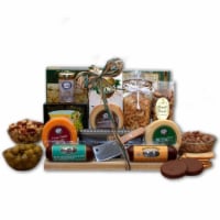 Ultimate Gourmet Nut & Sausage Board - meat and cheese gift - sausage and cheese gift