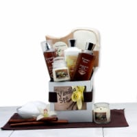 Vanilla Spa Care Package - spa baskets for women gift