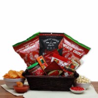 Hot & Spicy Sriracha Lovers Gift Basket - salsa gift basket