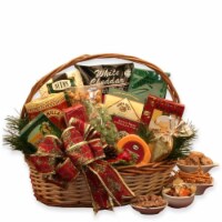 The Bountiful Holiday Gourmet Gift Basket- Christmas gift basket - Holiday Gift Basket