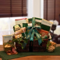 With Our Sincerest Sympathy Gift Basket - sympathy baskets - condolences gift basket for loss