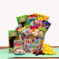 Hoppy Bunny Treats Easter Gift Basket - Easter Basket
