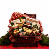 Home & Hearth Fireside Holiday Hamper- Christmas gift basket - Holiday Gift Basket