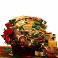 Grand Gatherings Holiday Gourmet Gift Basket- Christmas gift basket - Holiday Gift Basket