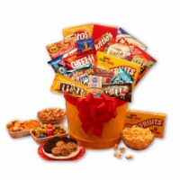Junk Food Madness Gift Pail - snack basket - snack gift basket