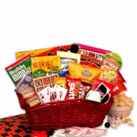 Fun & Games Gift Basket - get well soon gifts for women - get well soon gifts for men