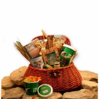 The Fisherman's Fishing Creel Gift Basket - fishing gift basket