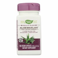 Nature's Way - AloeMaxLax with Cascara Sagrada - 100 Vegetarian Capsules