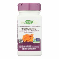 Nature's Way - Turmeric - Maximum Potency - 750 mg - 60 Vegetarian Capsules