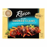 Reese Baby Clams - Smoked - 3.66 oz - Case of 10