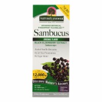 Nature's Answer - Sambucus nigra Black Elder Berry Extract - 8 fl oz.