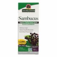 Nature's Answer - Sambucus nigra Black Elder Berry Extract - 4 fl oz.