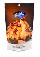 Tidbits - Macaroons To Eat - Chocolate Drizzled Coconut Macaroon - Non Dairy - Gluten Free