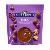 GHIRARDELLI - Milk Chocolate Flavored Melting Wafers - 10 oz.