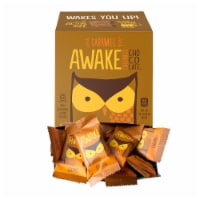 AWAKE Caffeinated Chocolate Bites, Caramel Chocolate Energy Snack