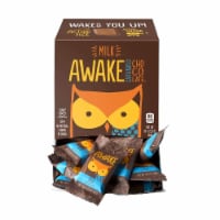 AWAKE Caffeinated Chocolate Bites, Milk Chocolate Energy Snack