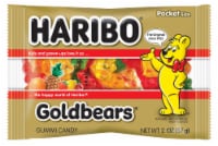 Haribo Gummi Candy, Goldbears, 2 Ounce