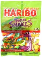 Haribo Twin Snakes Gummies Bag, 5 oz