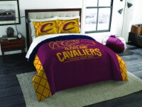 Cavaliers OFFICIAL Reverse Slam King Comforter & Shams Set