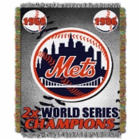 Mets CS OFFICIAL Major League Baseball, Commemorative 48 x 60 Woven Tapestry