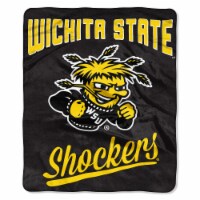 Wichita State OFFICIAL Collegiate,  Alumni  50 x 60  Raschel Throw by The Northwest Company