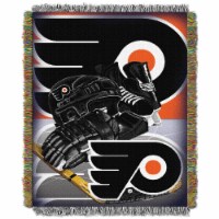 Flyers OFFICIAL National Hockey League, Home Ice Advantage 48 x 60 Woven Tapestry Throw
