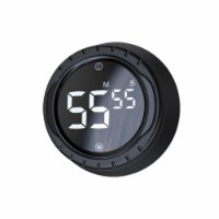 Led Twist Setting Digital Timer (Black)