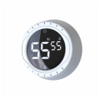 Led Twist Setting Digital Timer (white)