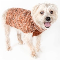 Royal Bark Heavy Cable Knitted Designer Fashion Dog Sweater (X-Samll)
