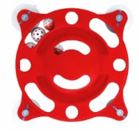 Pet Life Sticky Swipe Interactive Suction Cup Kitty Cat Toy (Red)