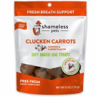 Natural, Grain-Free Dog Biscuits | Made w/Upcycled Ingredients in USA | Clucken Carrots
