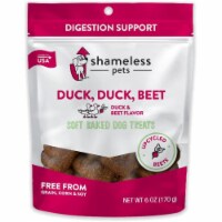 Natural, Grain-Free Dog Biscuits | Made w/Upcycled Ingredients in USA | Duck Duck Beet