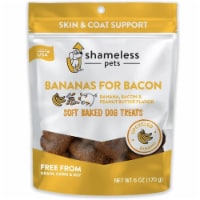 Natural, Grain-Free Dog Biscuits | Made w/Upcycled Ingredients in USA | Bananas for Bacon