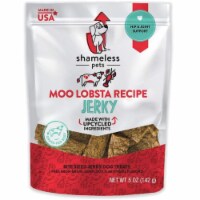 Jerky Dog Treats Made w/Upcycled Ingredients & Responsibly-Sourced Meat in USA Moo Lobsta